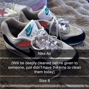 Nike Air Sneakers - White and Black